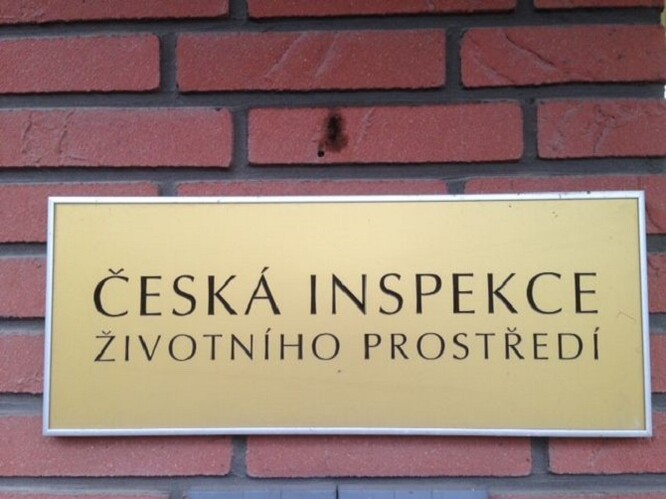 Česká inspekce životního prostředí.