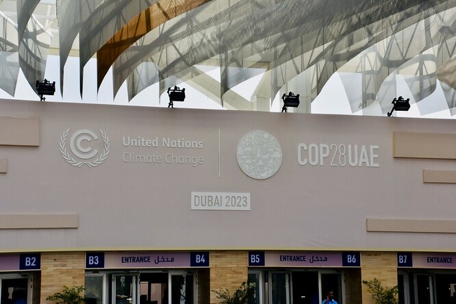 Klimatická konference COP28 ve Spojených arabských emirátech.