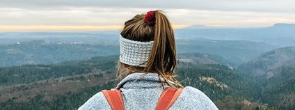 Turistka v Českém Švýcarsku Foto: piqsels Turistka v Českém Švýcarsku Foto: piqsels