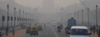 Smog v indickém Dillí Foto: Mark Danielson / Flickr.com