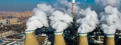 Uhelná elektrárna v Číně Foto: Depositphotos