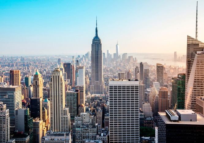 Vědci spočítali, že městské stavby, mezi něž patří slavné Empire State Building a Chrysler Building, váží celkem 7,64 bilionu kilogramů.