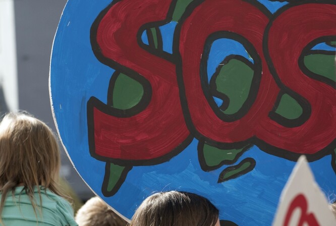 Stávku za klima hnutí uspořádalo k pátému výročí první takové akce v Česku. Ilustrační foto