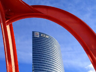 Budova EDF v pařížské čtvrti La Défense