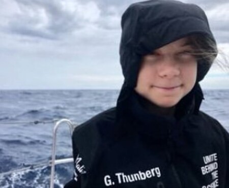 Švédská ekologická aktivistka Greta Thunbergová včera po třítýdenní plavbě přes Atlantik dorazila do Lisabonu, kde opět vyzvala k pokračování boje ze lepší ochranu klimatu. / Ilustrační foto