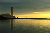 Poslední uzavřená uhelná elektrárna Longannet ve skotském Fife 