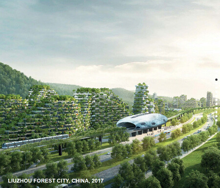 "Lesní město" bude postaveno na sever od města Liou-Čou v hornaté čínské autonomní oblasti Kuang-si a bude se rozprostírat na 175 hektarech podél řeky Liou-ťian. Spojení mezi Liou-čou a novým zeleným městem budou obstarávat rychlovlaky a elektromobily.