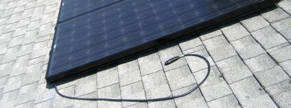 Fotovoltaický panel připravený k připojení. Foto: rob.rudloff Flickr
