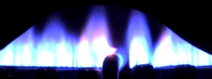 Hořící plyn Foto: Kriplozoik / Wikimedia Commons