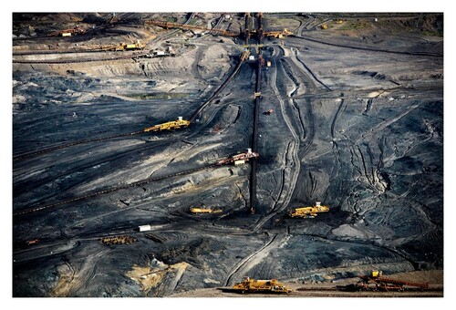 Hynek Glos: Limity. Severočeská hnědouhelná pánev, lom ČSA, lom Nástup–Tušimice, 20. srpna - 10. září 2011