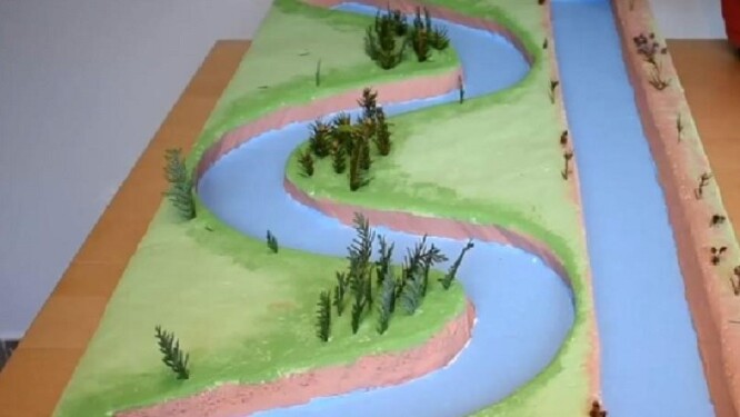 Vítězný tým navrhl revitalizaci říčních toků tak, aby se voda v krajině zadržovala.
