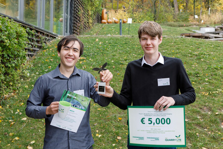 Gymnazisté Šimon Zeman a Jakub Vácha se umístili na 1. místě v kategorii Výzkumných projektů.