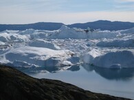 Grónský ledovec Jakobshavn