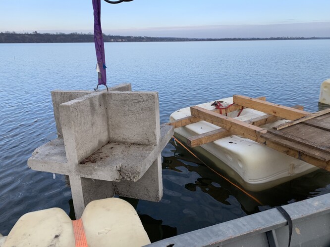 Ukládání kříže do vody. Ukládání kříže do vody.