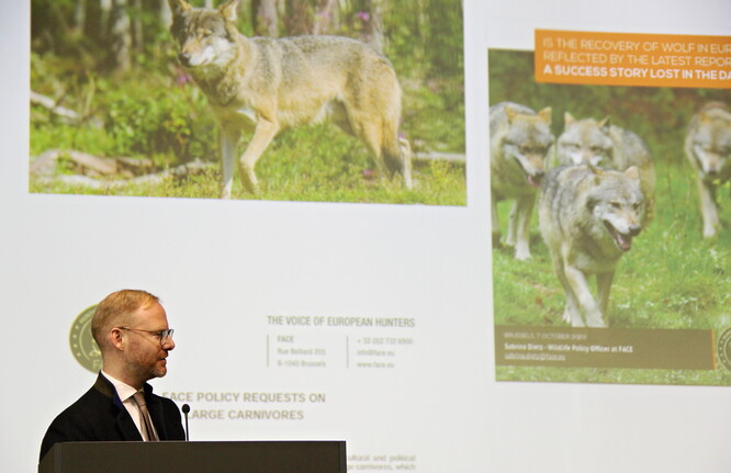 David Scallan, generální tajemník Evropské federace pro lov a ochranu přírody.