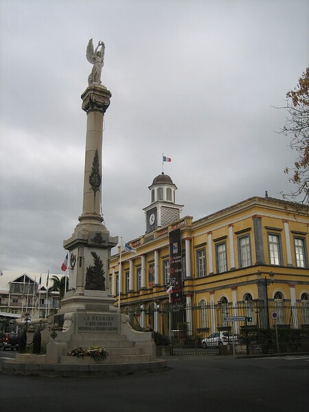 Radnice hlavního města ostrova Saint Denis