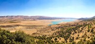 Jezero Karaún ve východním Libanonu