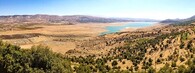 Jezero Karaún ve východním Libanonu