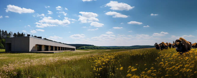 Vizualizace milovické střelnice prostřednictvím umělé inteligence. Vizualizace milovické střelnice prostřednictvím umělé inteligence.