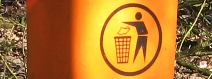 Koš na odpadky. foto: TiHa/Wikimedia Commons
