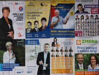 Reklama na krajské volby 2012