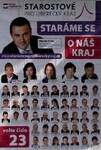 Volební plakát Starostů pro Liberecký kraj