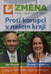 Volební plakát Změny pro Liberecký kraj