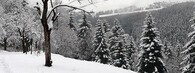 Erzgebirge v zimě