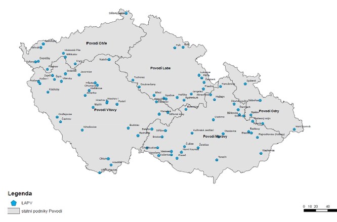 Území chráněná pro nádrže a přehrady. Území chráněná pro nádrže a přehrady.
