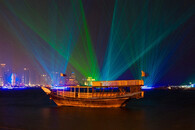 laser show Katar