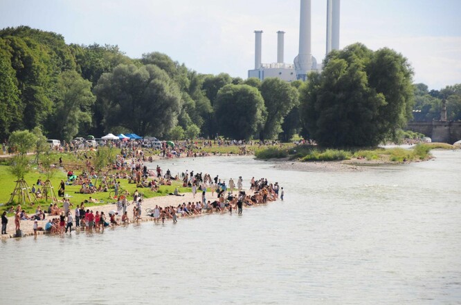 Řeky ve městech jsou jedním z nejoblíbenějších míst pro rekreaci.