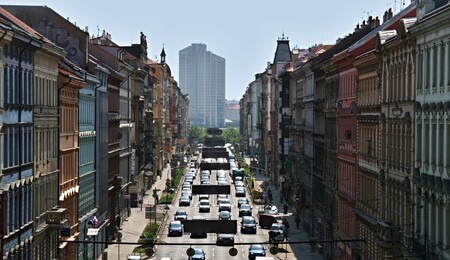 Pražská Legerova ulice.