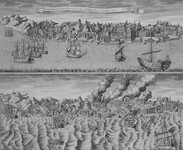 Lisabon před katastrofou a při katastrofě v roce 1755