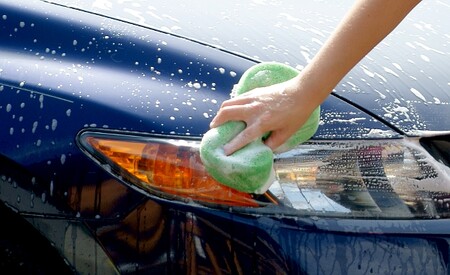 Projektu No-H2O nabízí ruční mytí automobilů bez použití vody. Ilustrační snímek.