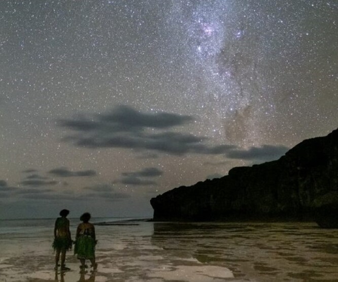 Ostrov Niue ležící v Tichém oceánu je královstvím noční oblohy.