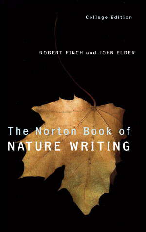 Spojené státy daly světu nový žánr – tzv. nature writing neboli environmentálně laděnou literaturu. Na snímku obal antologie z nakladatelství Norton.
