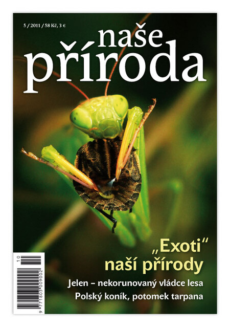Obálka časopisu Naše příroda 05/2011