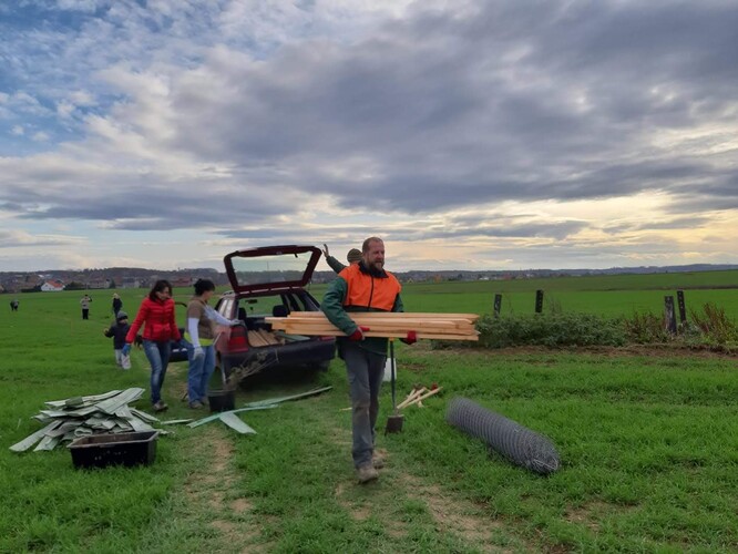 Obnova cesty K osamělé borovici. Ilustrační snímek. Obnova cesty K osamělé borovici. Ilustrační snímek.