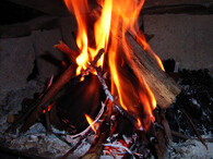 Oheň