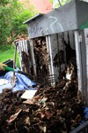 překopávání kompostéru