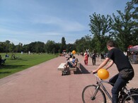 Park Gleisdreieck v Berlíně