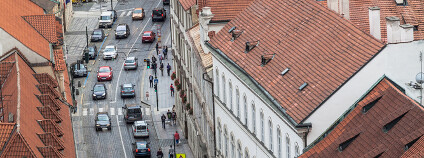 Doprava v pražských ulicích Foto: Javier Michal Shutterstock