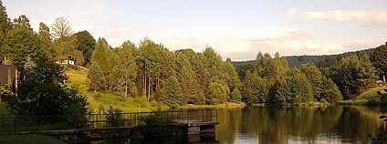Kyjovská přehrada Foto: Vojtěch Mikel Wikimeda Commons