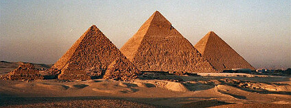 Pyramidy v Gíze. Foto: Bruno Girin / Flickr