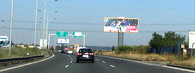 Billboard u rychlostní silnice