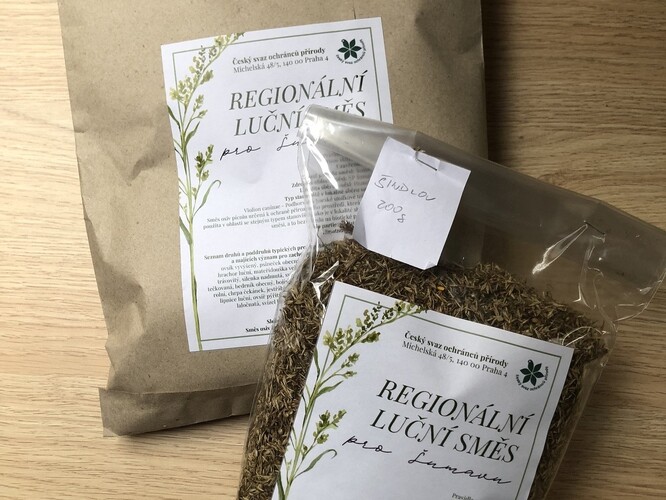 Regionální luční směs. Regionální luční směs.