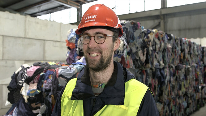 Chtěli jsme, aby recyklace bavlny byla efektivní, říká  Edvin Ruuth.