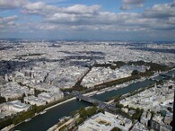 Řeka Seina v Paříži