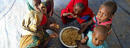Somálští dětští uprchlíci v utečeneckém táboře v Etiopii. Ilustrační foto: Eskinder Debebe/UN Photo/Flickr