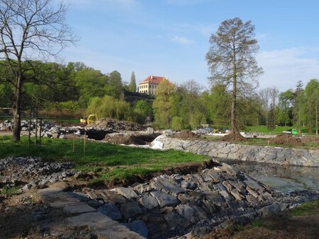 Praha opravila stávající rybníky ve Stromovce (na snímku). A buduje i rybníky zcela nové.